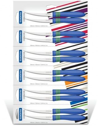 Набір ножів для томатів TRAMONTINA COR&COR, 127 мм, 2 шт. 23462/215 23462/215 фото