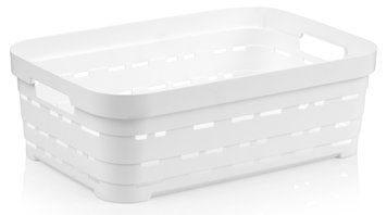 Кошик Idea Home 00615 Pyramid White 8.2 л (00615 White) 7180077 фото