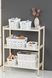 Кошик Idea Home 00615 Pyramid White 8.2 л (00615 White) 7180077 фото 3