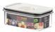Контейнер HEREVIN Canister-Vacuum Lid-White-Black 0.6 л (161174-000) 7077941 фото 2